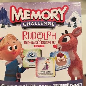 Rudolph the red nose reindeer memory game